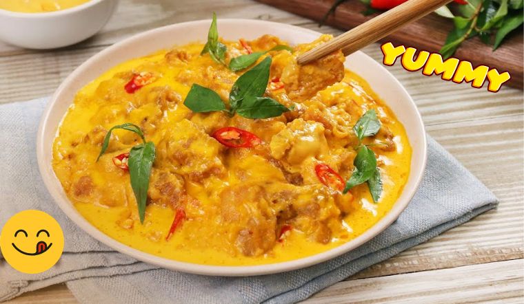 Sụn Gà Sốt Trứng Muối